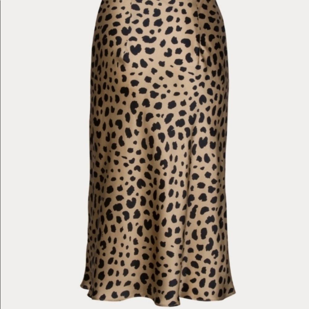 Realisation par Naomi silk slip skirt